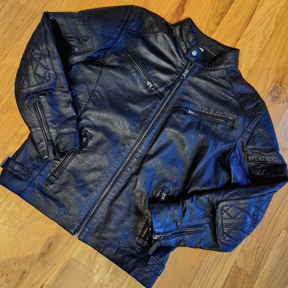 Leather Lambskin Black Leather Jacket